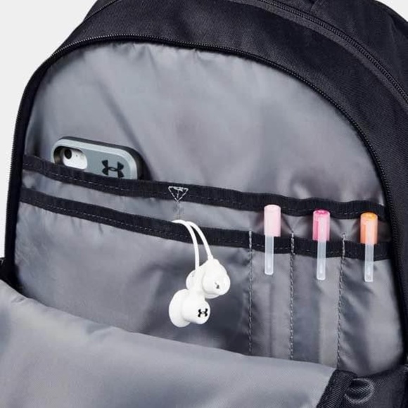 BRAND NEW unisex under armour recruit 3.0 black backpack (30L) - Picture 7 of 8